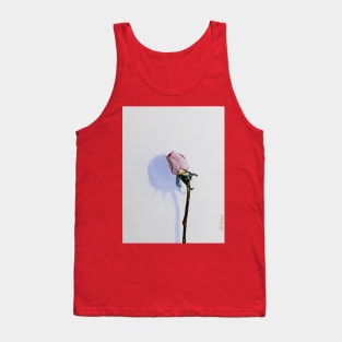 The Rosebud - Sweet Pink Rose - Still Life Tank Top